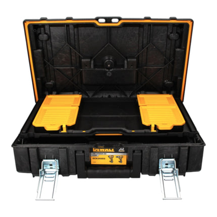 DeWalt DCK 266 P2T Pack Combo sans fil 18V: 1x DCD 796 Perceuse à percussion + 1x DCF 887 Clé à chocs + 2x Batteries 5,0 Ah + Chargeur + TSTAK