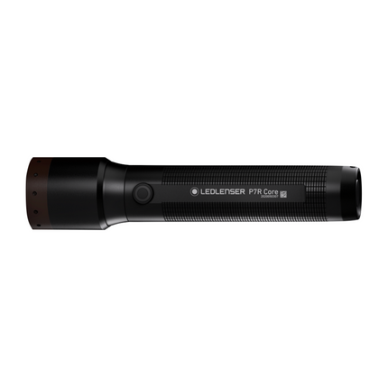 Ledlenser P7R Core LED Lampe de poche 1400 lm IP68 Noir + 1x Batterie + Câble de chargement ( 502181 )
