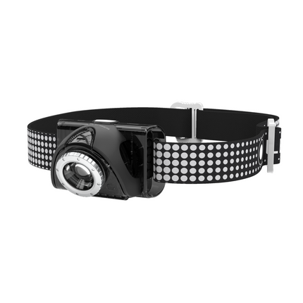 Ledlenser SEO7R Lampe Frontale LED Rechargeable Noir, 220 lm IPX6 + 1x Batterie + 1x Pile  + Câble USB. ( 6107-RB )