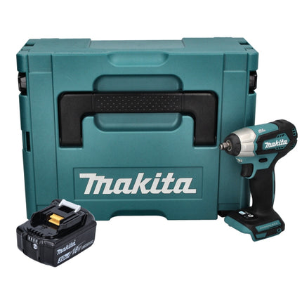 Makita DTW 180 F1J Visseuse à chocs sans fil 18 V 180 Nm 3/8" Brushless + 1x batterie 3,0 Ah + Makpac - sans chargeur