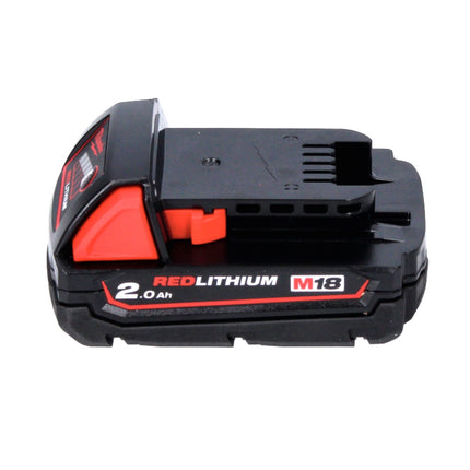 Milwaukee M18 B2 Batterie 18 V 1x 2,0 Ah (1x 4932430062) + Chargeur M12-18C 12-18 V (4932352959)