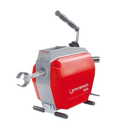 Rothenberger R600 Machine à nettoyer les tuyaux 690 W 16 - 22 mm ( 19173 ) + Outils en Spiralen