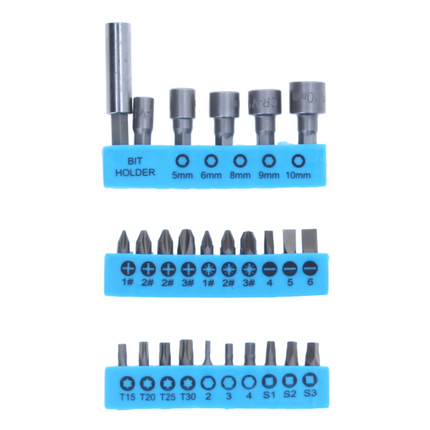 Makita DHP 458 RF1 Perceuse-visseuse à percussion sans fil 18 V 91 Nm + 1x Batterie 3,0 Ah + Chargeur + Jeu d'embouts - 26 pièces