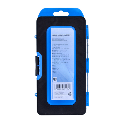 Makita DDF 458 RF1 Perceuse-visseuse sans fil 18 V 91 Nm + 1x Batterie 3,0 Ah + Chargeur + Jeu d'embouts - 100 pièces