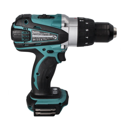 Makita DHP 458 F1 Perceuse-visseuse à percussion sans fil 18 V 91 Nm + 1x Batterie 3,0 Ah - sans chargeur