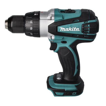 Makita DHP 458 F1 Perceuse-visseuse à percussion sans fil 18 V 91 Nm + 1x Batterie 3,0 Ah - sans chargeur