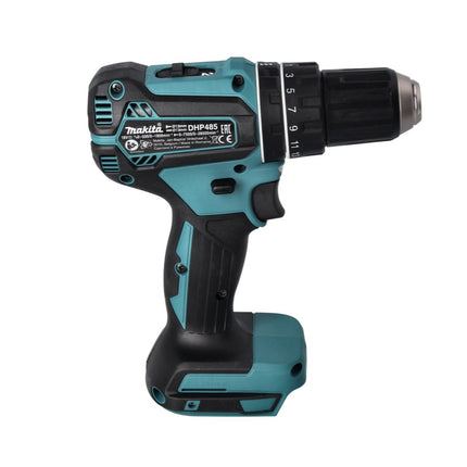 Makita DHP 485 RF1 Perceuse-visseuse à percussion sans fil 18 V 50 Nm Brushless + 1x Batterie 3,0 Ah + Chargeur