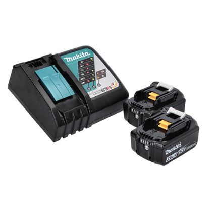 Makita DHP 485 RF Perceuse-visseuse à percussion sans fil 18 V 50 Nm Brushless + 2x Batteries 3,0 Ah + Chargeur