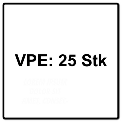 HECO MULTI MONTI plus SS Vis d'ancrage 10,0 x 60mm - Vis à béton - Tête hexagonale - Galvanisée bleue - A2K - 25 pcs. (48399)