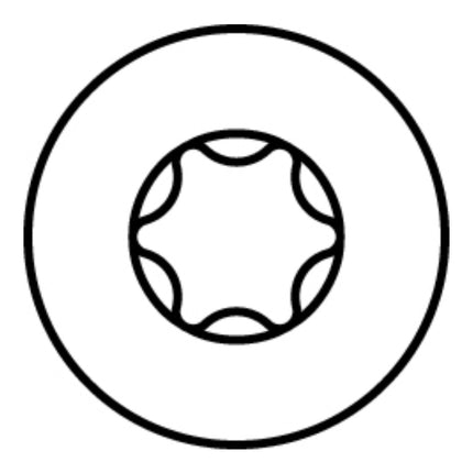 Vis d'ancrage HECO MULTI MONTI plus F 7,5 x 80 mm 50 pièces (48515) vis à béton, tête fraisée, entraînement en T, galvanisée bleue, A2K