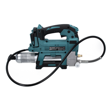 Makita DGP 180 RF1 Pistolet graisseur sans fil 18 V 690 bar + 1x Batterie 3,0 Ah + Chargeur