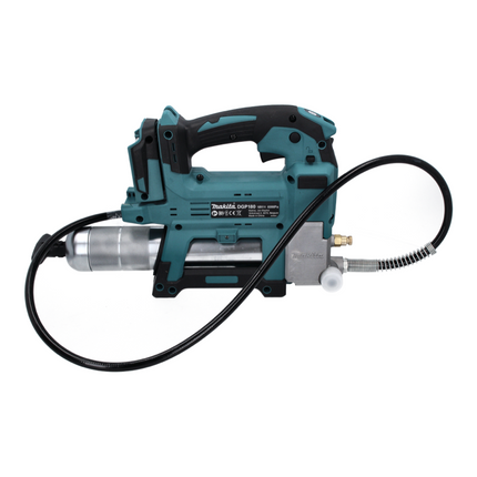 Makita DGP 180 RG1 Pistolet graisseur sans fil 18 V 690 bar + 1x Batterie 6,0 Ah + Chargeur