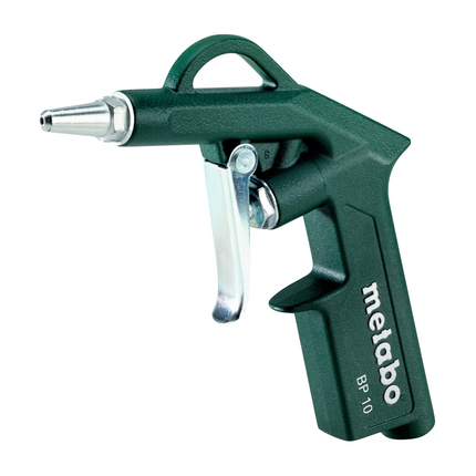Metabo LPZ 4 Set d'outils à air comprimé (601585000) + Jauge de gonflage des pneus + Pistolet à peinture + Tuyau spiralé