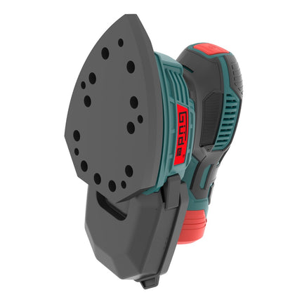 Güde DSA 12-201-24 Ponceuse Delta sans fil 12 V 137 x 96 mm ( 58802 ) + 1x Batterie 2,0 Ah + Chargeur