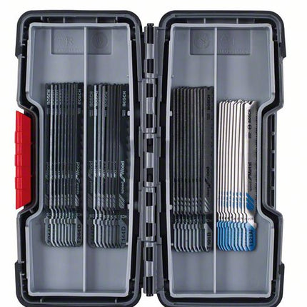 Bosch 40 tlg. Tough Box Wood / Metal Stichsägeblätter ( 2607010904 ) - Toolbrothers