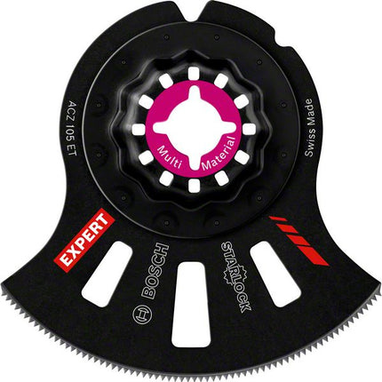 Bosch EXPERT Multi Material ACZ 105 ET Lames de scie segment Starlock 105 mm - 5 pièces