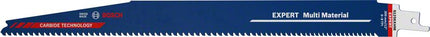 Bosch Expert S 1256 XHM Lames de scie sabre multi-matériaux 300 mm - 10 pièces (2608900395)