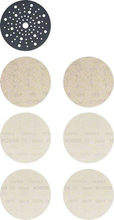 Bosch Expert M480 Abrasifs réticulés 150 mm - Set de démarrage - pour ponceuses excentriques, 7 pcs. ( 2608901203 )