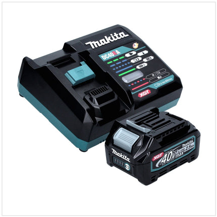 Makita RS001GD1 Scie circulaire sans fil 40V max. 185mm Brushless + 1x Batterie 2,5Ah + Chargeur