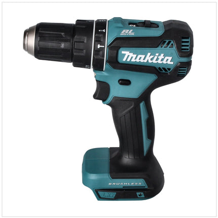 Makita DHP 485 T1 Perceuse-visseuse à percussion sans fil 18 V 50 Nm Brushless + 1x Batterie 5,0 Ah - sans chargeur