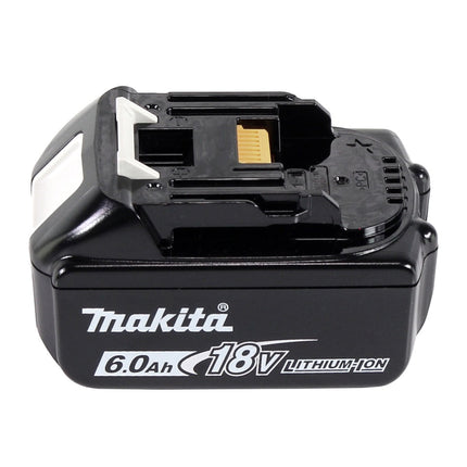 Makita DHP 458 G1J Perceuse-visseuse à percussion sans fil 18 V 91 Nm + 1x Batterie 6,0 Ah + Makpac - sans chargeur