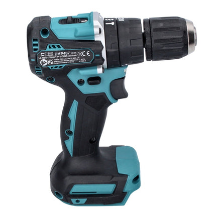Makita DHP 487 RA Perceuse-visseuse à percussion sans fil 18 V 40 Nm Brushless + 2x Batteries 2,0 Ah + Chargeur