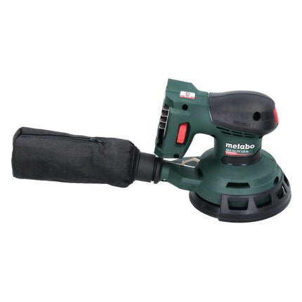 Metabo SXA 18 LTX 125 BL 18 V 125 mm Ponceuse orbitale sans fil brushless (600146840) + Coffret metaBOX - sans batterie, sans chargeur