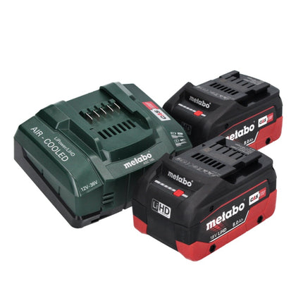 Scie circulaire à main sur batterie Metabo KS 18 LTX 66 BL 18 V 165 mm (611866810) + 2x batterie 8,0 Ah + chargeur + métaBOX