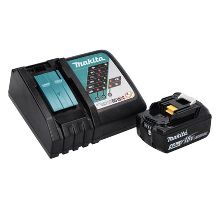 Makita DDF 486 RT1J Perceuse-visseuse sans fil 18 V 130 Nm Brushless + 1x batterie 5,0 Ah + chargeur + Makpac