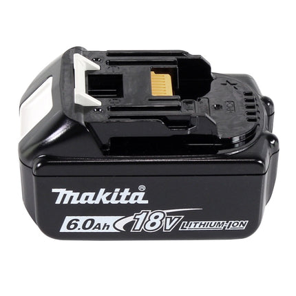 Makita DDF 486 G1J Perceuse-visseuse sans fil 18 V 130 Nm Brushless + 1x batterie 6,0 Ah + Makpac - sans chargeur
