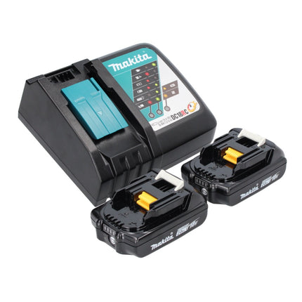 Makita DDF 453 RAJ Perceuse-visseuse sans fil 18 V 42 Nm + 2x batterie 2,0 Ah + chargeur + Makpac