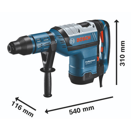 Bosch GBH 8-45 DV Professional Marteau perforateur Bosch 1500 W 12,5 J SDS-Max ( 0611265000 ) + coffret