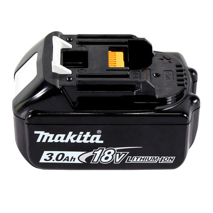 Makita DHP 486 F1J Perceuse-visseuse à percussion sans fil 18 V 130 Nm Brushless + 1x batterie 3,0 Ah + Makpac - sans chargeur