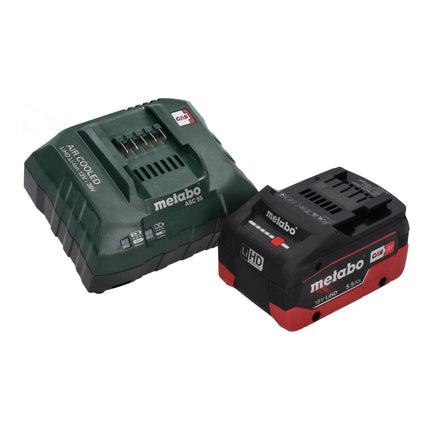 Clé à chocs sans fil Metabo SSD 18 LT 200 BL 18 V 200 Nm 1/4" sans balai + 1x batterie 5,5 Ah + chargeur + métaBOX