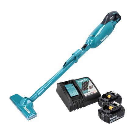 Makita DCL 280 FRM Aspirateur sans fil 18 V Brushless + 2x batterie 4,0 Ah + chargeur