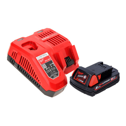 Milwaukee M18 CCS55-201FC Scie circulaire sans fil 165 mm 18V + 1x Batterie 2,0 Ah + Chargeur