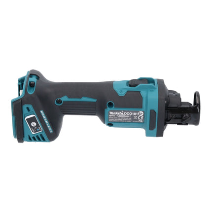 Makita DCO 181 RA Trancheuse rotative sans fil 18 V 32000 tr/min Brushless + 2x batterie 2,0 Ah + chargeur
