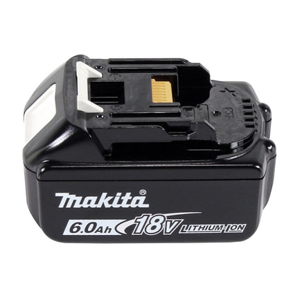 Makita DWR 180 G1J Visseuse à cliquet sans fil 18 V 47,5 Nm 1/4'' 3/8'' + 1x batterie 6,0 Ah + Makpac - sans chargeur