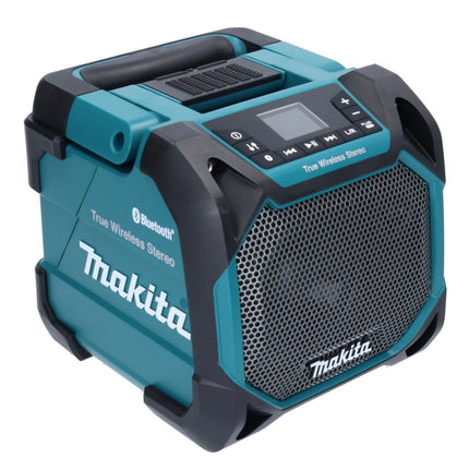 Makita DMR 203 Z Haut-parleur Bluetooth sans fil 12 V 18 V IP64 Solo - sans batterie, sans chargeur
