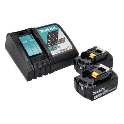 Makita DUM 111 RMX Cisaille à gazon sans fil 18 V + 2x batterie 4,0 Ah + chargeur