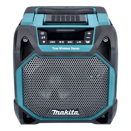 Makita DMR 203 RM1 Enceinte Bluetooth 12 V 18 V IP64 + 1x batterie 4,0 Ah + chargeur
