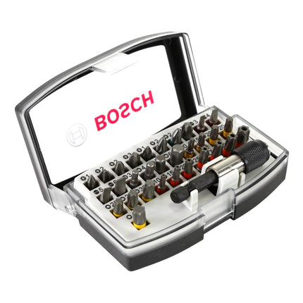 Bosch GSB 12V-35 Professional perceuse à percussion sans fil 12 V 35 Nm sans balais + 2 batteries 3,0 Ah + chargeur + jeu d'embouts 32 pièces + L-Boxx