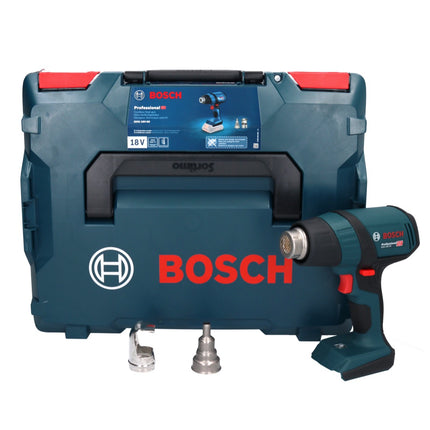 Bosch GHG 18V-50 Professional Akku Heissluftgebläse 18 V 300° C / 500° C + L-Boxx ( 06012A6501 ) - ohne Akku, ohne Ladegerät - Toolbrothers
