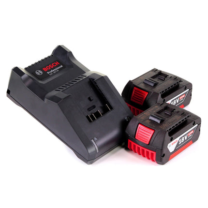 Bosch GEX 18V-125 Professional Ponceuse excentrique sans fil 18 V 125 mm Brushless + 2x batterie 5,0 Ah + chargeur + L-BOXX