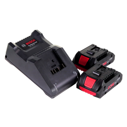 Bosch GWS 18V-10 Professional Meuleuse angulaire sans fil 125mm Brushless 18V + 2x Batteries ProCORE 4,0 Ah + Chargeur + Coffret