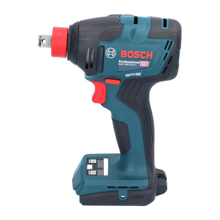 Bosch GDX 18V-210 C Professional Visseuse à chocs sans fil 18 V 210 Nm Brushless + 2x batterie 5,0 Ah + chargeur + module de connectivité + L-Boxx