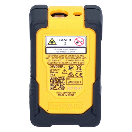 Télémètre laser 16 m DeWalt DW 055 PL