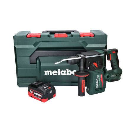 Metabo KH 18 LTX BL 24 Marteau perforateur sans fil 18 V 2,2 J SDS Plus Brushless + 1x batterie 5,5 Ah + metaBOX - sans chargeur