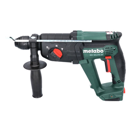 Metabo KH 18 LTX 24 Marteau combiné sans fil 18 V 2,1 J SDS plus + 1x batterie 4,0 Ah + metaBOX - sans chargeur
