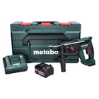 Metabo KH 18 LTX 24 Marteau combiné sans fil 18 V 2,1 J SDS plus + 1x batterie 4,0 Ah + chargeur + metaBOX